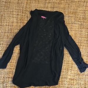 Say What? Black Knit Cardigan